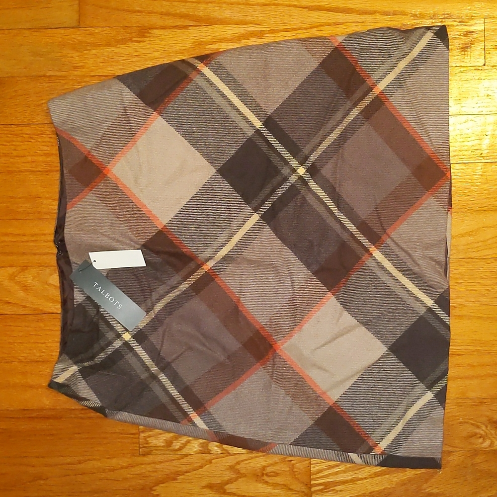 Talbots Plaid Skirt - Picture 1 of 3